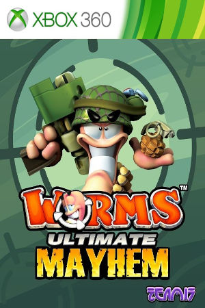 worms ultimate mayhem clean cover art
